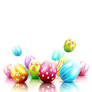 Easter background Stock Illustration