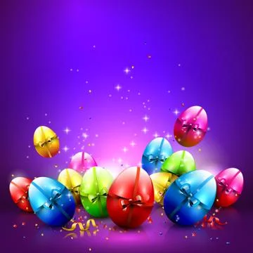 Easter background Stock Illustration