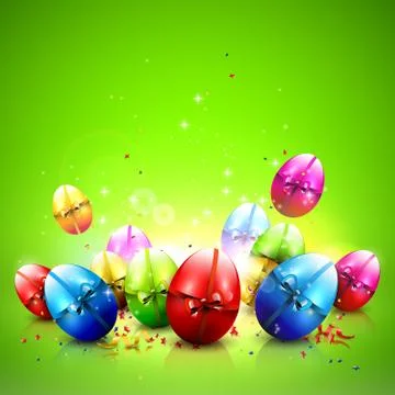 Easter background Stock Illustration