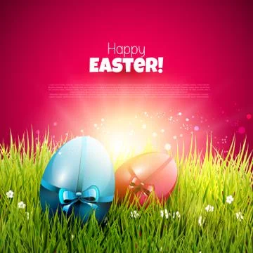 Easter background Stock Illustration