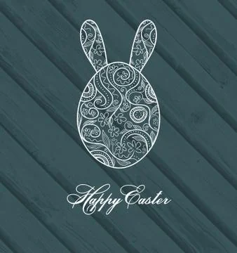 Easter Background Stock Illustration