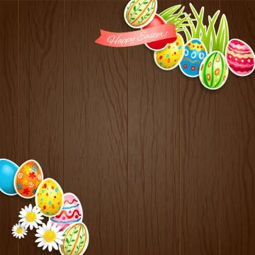 Easter background Stock Illustration
