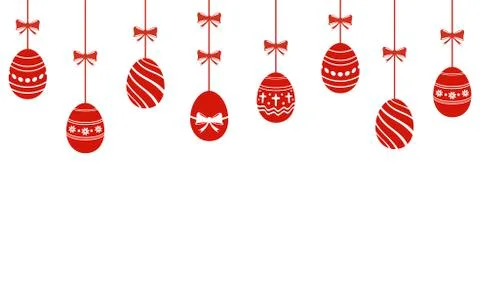 Easter background 库存插图