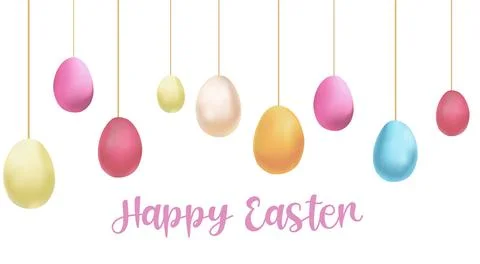 EASTER BACKGROUND Stock Illustration