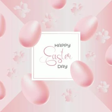 EASTER BACKGROUND Stock Illustration