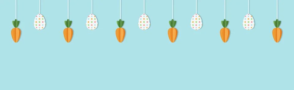 Easter background Stock Illustration