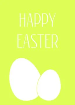 Easter background illustration Stock Illustration