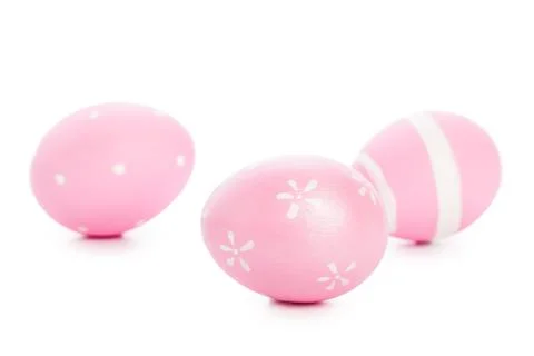 Easter background. isolated on white Foto stock