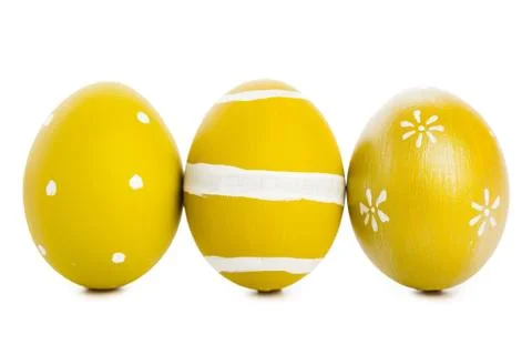 Easter background. isolated on white Foto stock