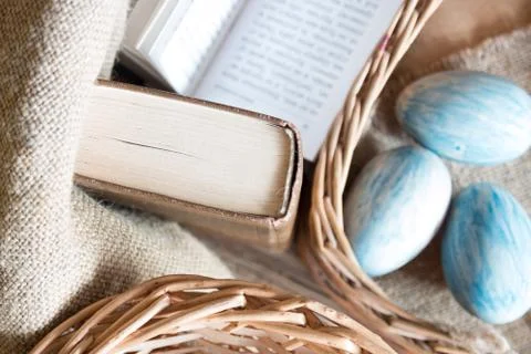 Easter background. Stock Photos