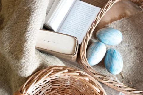 Easter background. Stock Photos