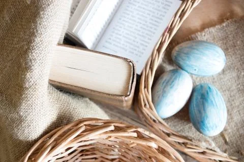 Easter background. Stock Photos