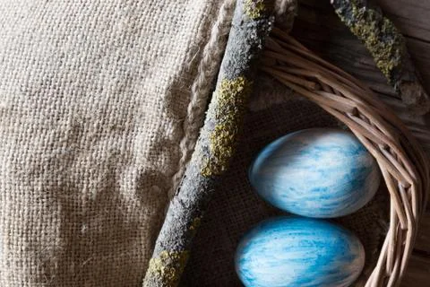 Easter background Stock Photos