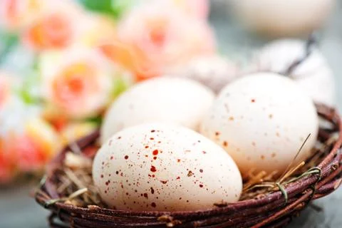 Easter background Stock Photos