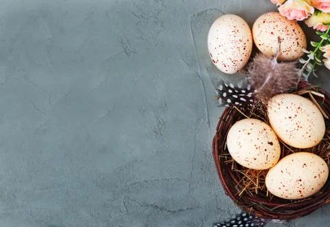 Easter background Stock Photos