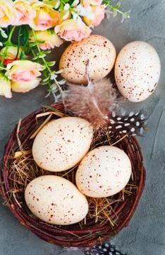 Easter background Stock Photos