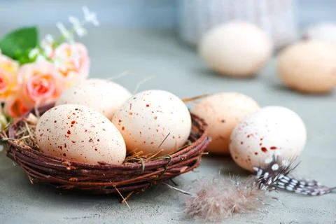 Easter background Stock Photos