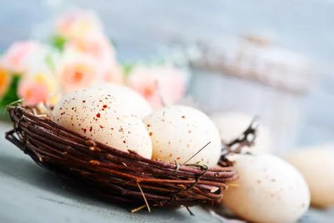 Easter background Stock Photos