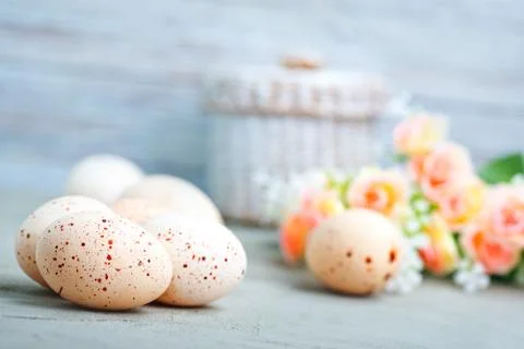 Easter background Stock Photos