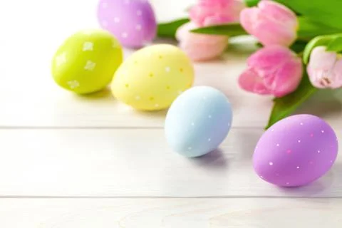 Easter Background Stock Photos