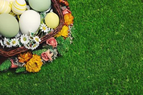 Easter background Stock Photos