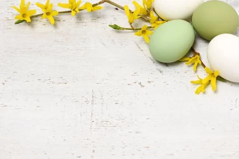 Easter background 库存照片