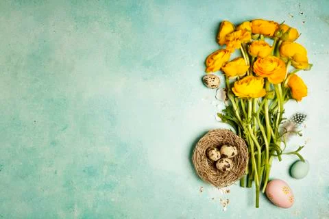 Easter background Stock Photos