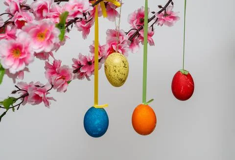 Easter background Stock Photos