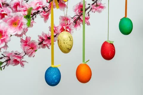 Easter background Stock Photos