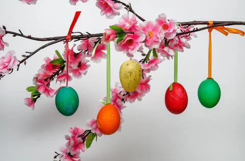 Easter background Stock Photos