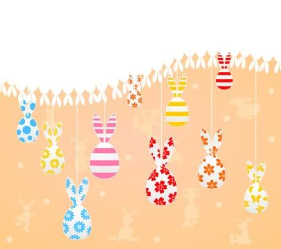 Easter background Stock Photos