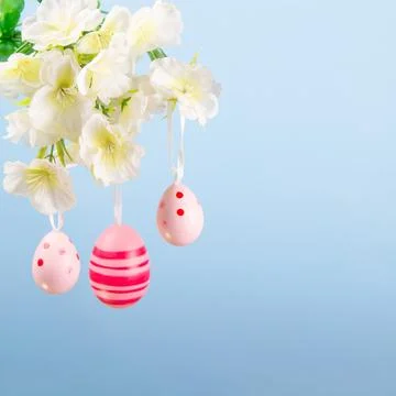 Easter background Stock Photos