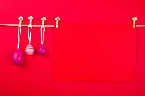 Easter background Stock Photos