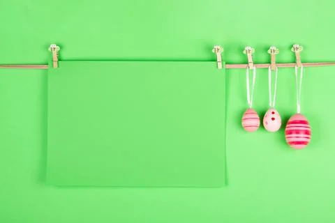 Easter background Stock Photos