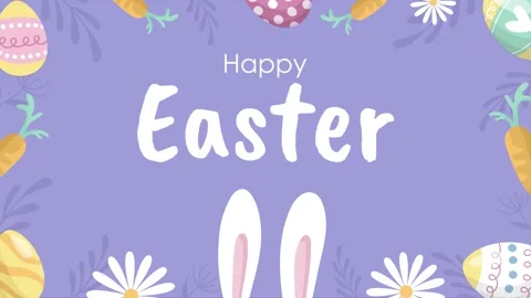 Easter background video Stock Footage 236800495