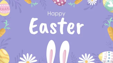 Easter background video Stock Footage 236800504