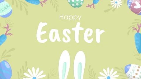 Easter background video Stock Footage 236800519