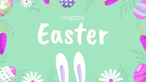 Easter background video Stock Footage 236800524