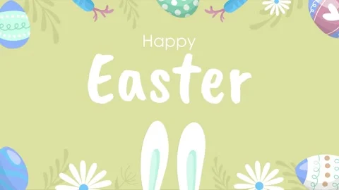 Easter background video Video stock 236800550