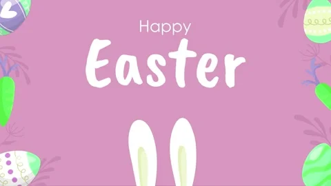 Easter background video Stock Footage 236800579