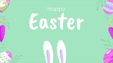 Easter background video Stock Footage 236800589