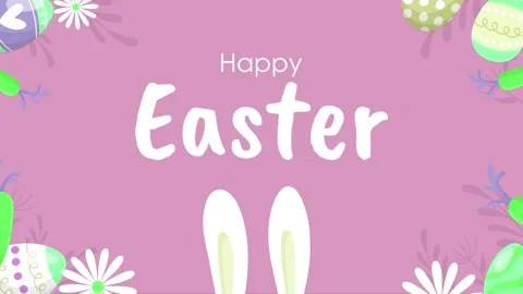 Easter background video Stock Footage 236800618