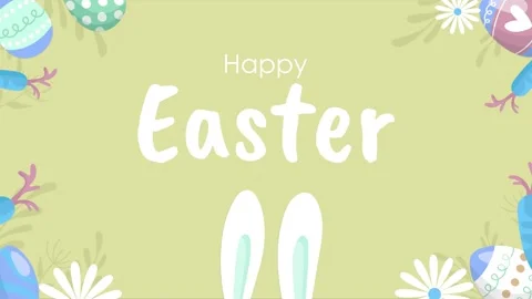 Easter background video Stock Footage 236800627