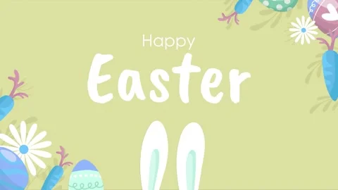 Easter background video Stock Footage 236800656