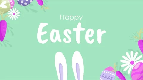 Easter background video Stock Footage 236800670