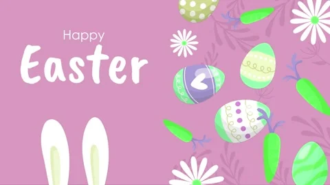 Easter background video Video stock 236800697