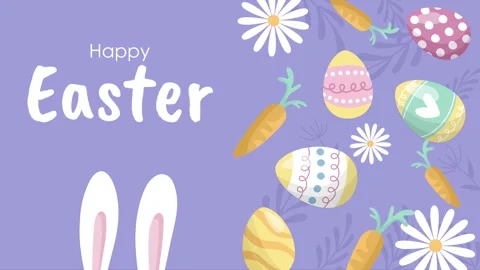 Easter background video Stock Footage 236800711