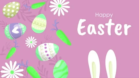 Easter background video Stock Footage 236800723