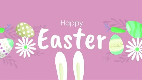 Easter background video Stock Footage 236800741