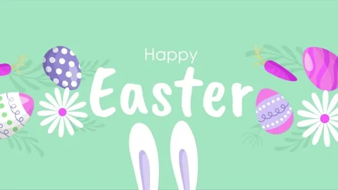 Easter background video Stock Footage 236800779
